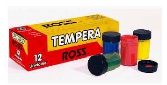  TEMPERA  12 COLORES 15 ML ROSS 