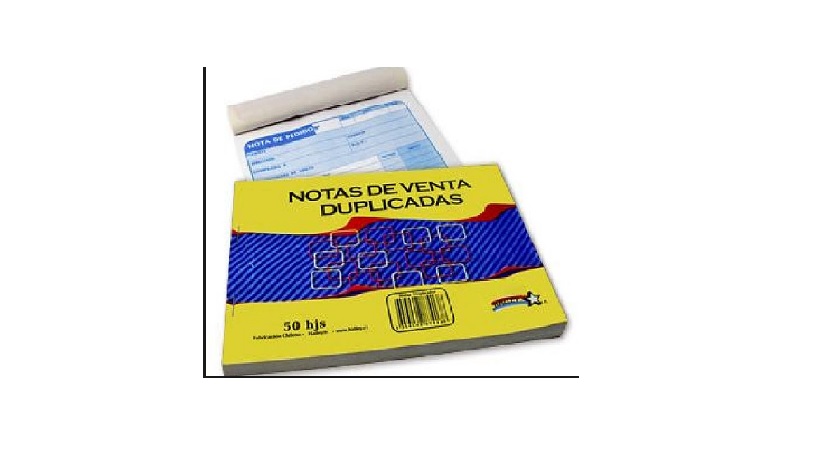  FORMULARIO NOTA DE VENTAS DUPL-50 HJS T32 HALLEY 
