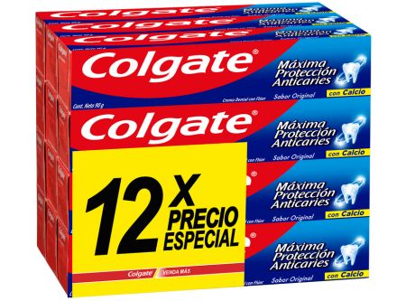  PASTA DENTAL 108 GR/75ML COLGATE PAG 6X12 MAX PROT 