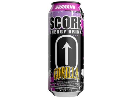  BEBIDA ENERGETICA 500 ML SCORE GORILLA DP X 24 UN 