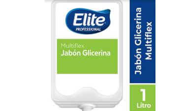  JABON LIQ. 1 LT ELITE MULTIFLEX GLICER DISP.91555 