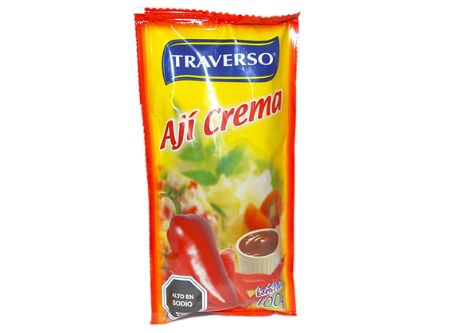  AJI CREMA 100 GR TRAVERSO SACHET X 18 UND 