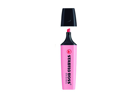  DESTACADOR STABILO BOSS ROSADO PASTEL 