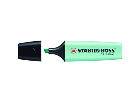 DESTACADOR STABILO BOSS TURQUESA PASTEL 