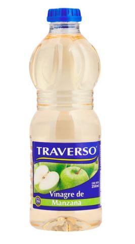  VINAGRE 250 ML TRAVERSO MANZANA 