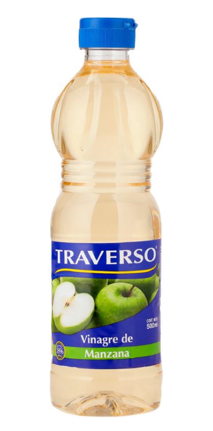  VINAGRE 500 ML TRAVERSO MANZANA 