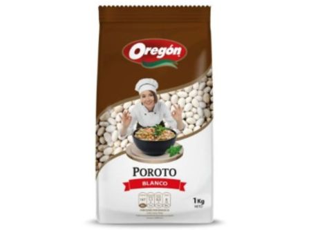  POROTO  1 KG. BLANCO OREGON 