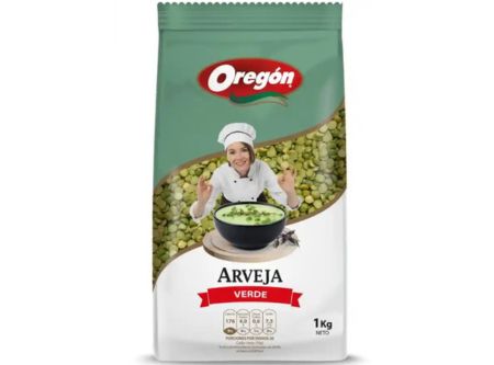  ARVEJA   1 KG. VERDES PARTIDAS OREGON 