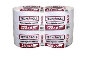  PAPEL HIG. 6 ROLLOS 250 MT H/D TECNOROLL 