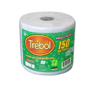  TOALLA PAPEL 1 ROLL 150 MT TREBOL H/S PREPIC/INDI 