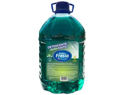  DETERGENTE LIQ. 5 LT DONA FRESIA MATIC VERDE 