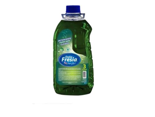  DETERGENTE LIQ. 3 LT DONA FRESIA CLASICO VERDE 
