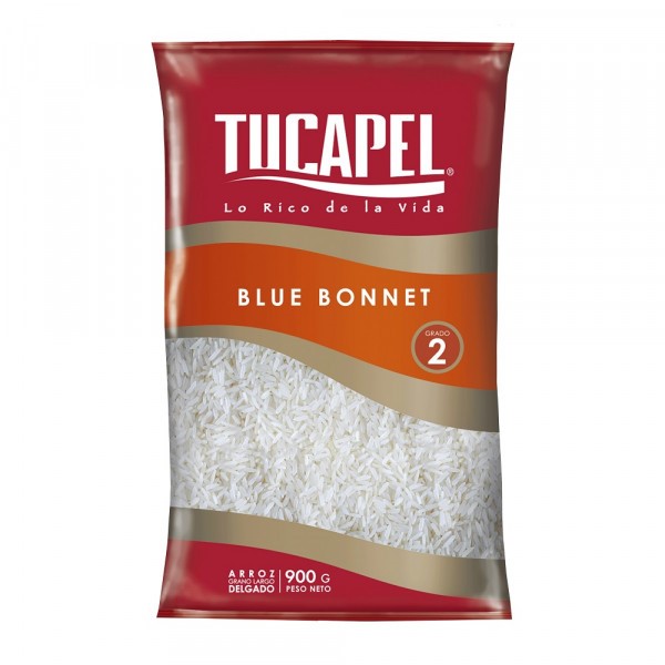  ARROZ 900 GR. GRADO 2 TUCAPEL BLUE BONNET 