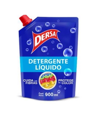  DETERGENTE LIQ. 900 ML. DERSA DOYPACK 