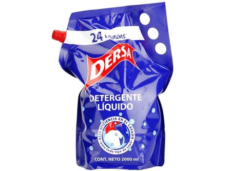  DETERGENTE LIQ. 2 LT DERSA DOYPACK** 