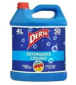  DETERGENTE LIQ. 4 LT DERSA GALON 