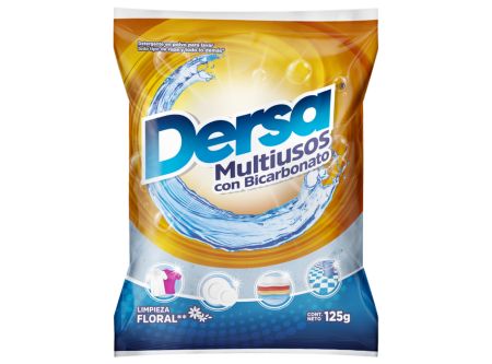  DETERGENTE POLVO 125 GR. DERSA BICARBONATO 