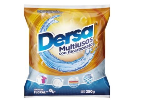  DETERGENTE POLVO 250 GR. DERSA BICARBONATO 