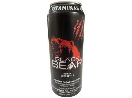  BEBIDA ENERGETICA 500 ML BLACK BEAR DP X 24 UN 