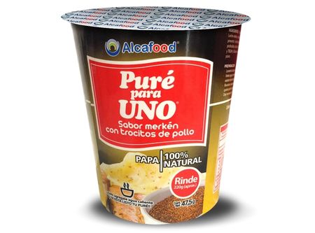 COMIDA P.UNO PURE 47.5 GR MERQUEN T/POLLO ALCAFOOD 