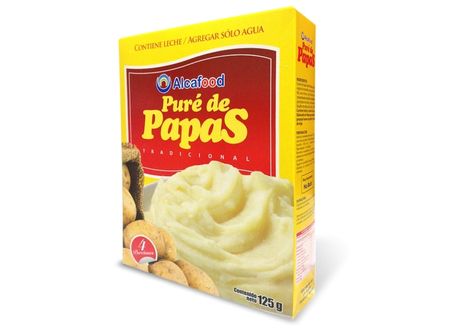  PURE DE PAPAS 125 GR ESTUCHE ALCAFOOD 