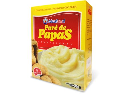  PURE DE PAPAS 250 GR ESTUCHE ALCAFOOD 