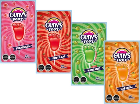  CARAMELO PETA ZETA DISP X 30 UN X 12 GR FOOT GUNYS 