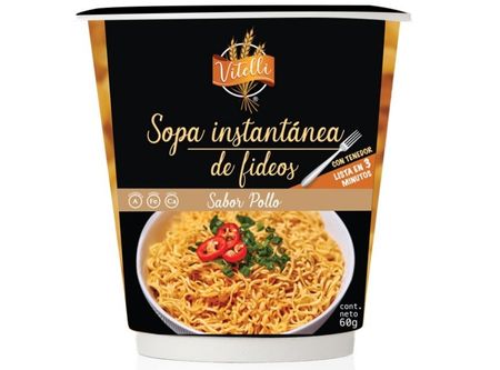  SOPA INST. 65 GR SABOR POLLO VITELLI 