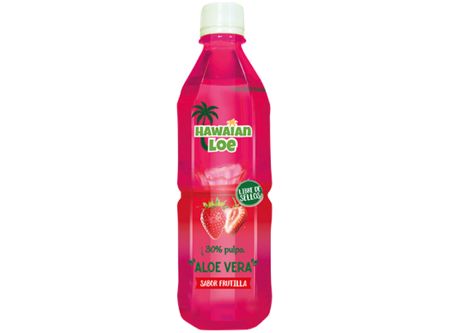  BEBIDA ALOE VERA 500 ML FRUTILLA HAWAIAN LOE 
