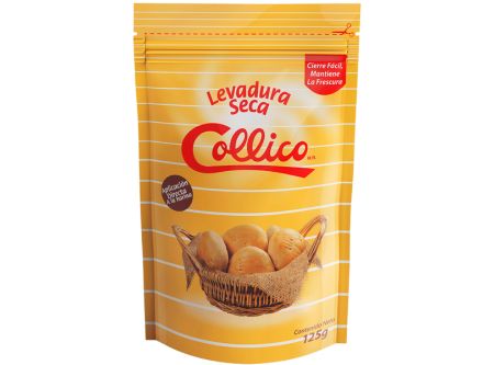  LEVADURA SECA 125 GRS DOYPACK COLLICO 