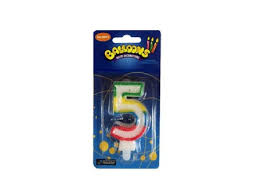  VELA CUMPLEAOS N/.5 X 1 UND BALLOONS 