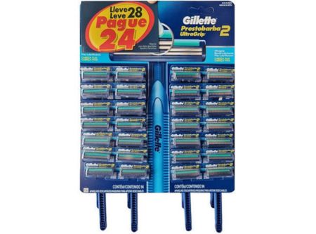  MAQ. AFEITAR 2 HJ 28 UN PRESTOBARBA ULTRA GRIP 