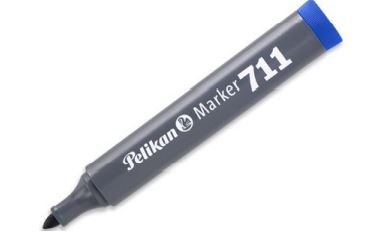 MARCADOR PERMAN.711 PELIKAN AZUL P.REDONDA 