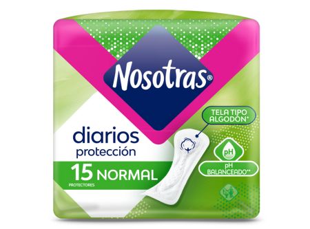  PROTECTOR DIA NOSOTRAS CORTO X 15 UN 