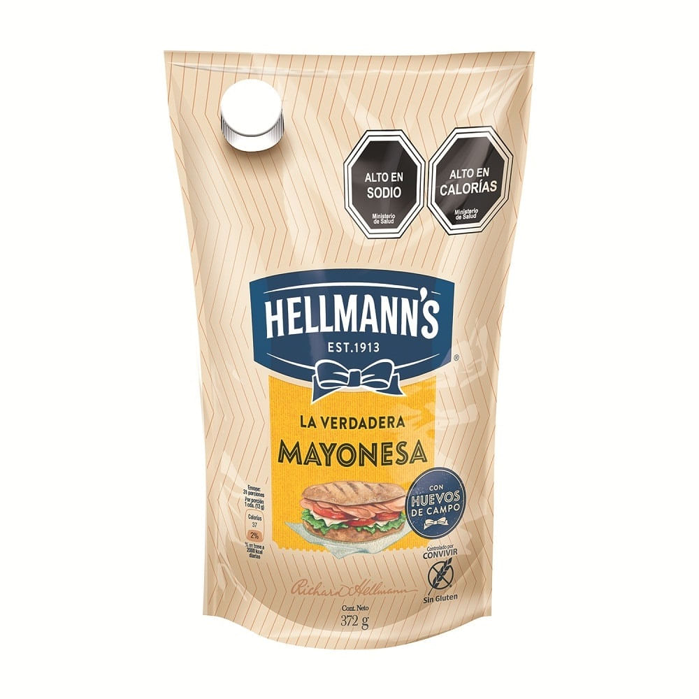  MAYONESA 670 GR DOYPACK HELLMANNS 