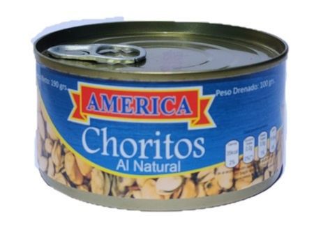  CHORITOS NATURAL 190 GR AMERICA 