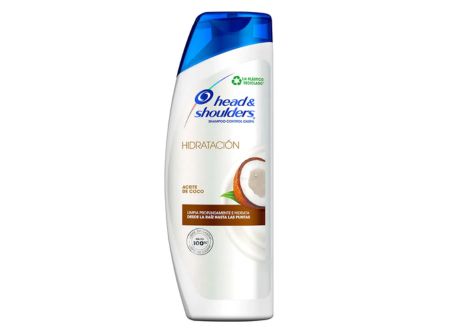  SHAMPOO 375 ML H&S ACEITE DE COCO HIDRATACION 