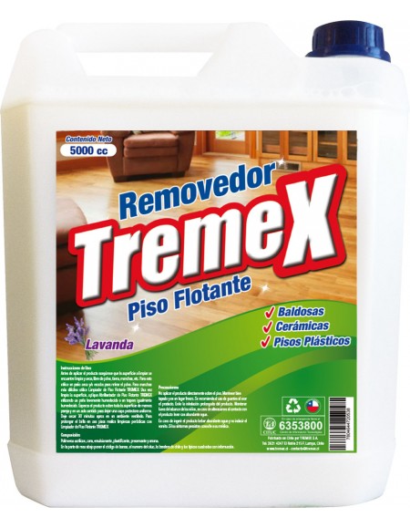  ABRILLANTADOR PISO 5 LT FLOTANTE TREMEX 