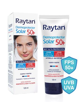  PROTECTOR SOLAR 120 ML FPS 50+ RAYTAN 