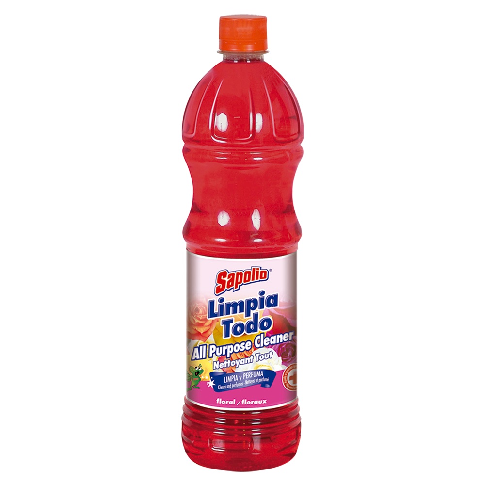  LIMPIADOR PISO 900 CC SAPOLIO FLORAL 