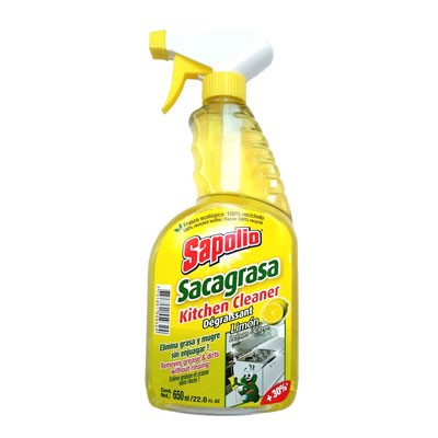  LIMPIADOR A/GRASA 650 ML SAPOLIO LIMON GATILLO 