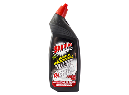  LIMPIADOR BANO WC 500 ML SAPOLIO NEGRO MAX 