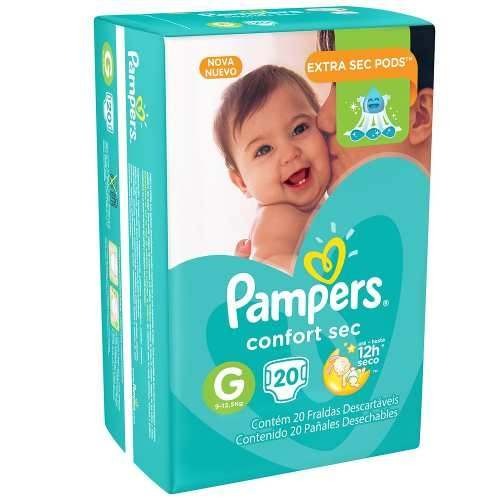  PANAL PAMPERS CONFORT SEC X 20 UN G 