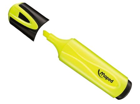  DESTACADOR MAPED AMARILLO FLUO PEPS 