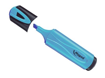  DESTACADOR MAPED CELESTE FLUO PEPS 
