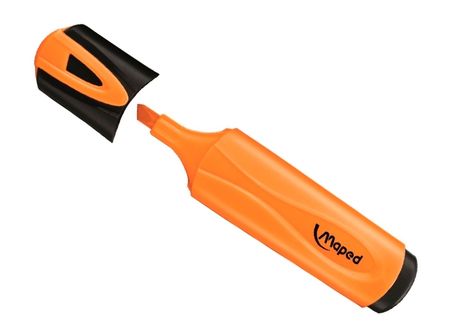  DESTACADOR MAPED NARANJA FLUO PEPS 
