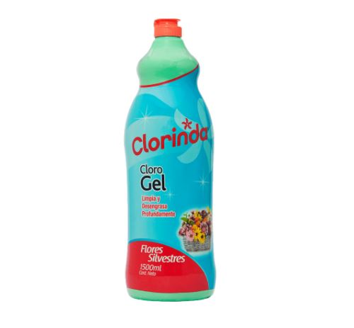 CLORO GEL 1.5 LT CLORINDA FLORES SILVESTRES 