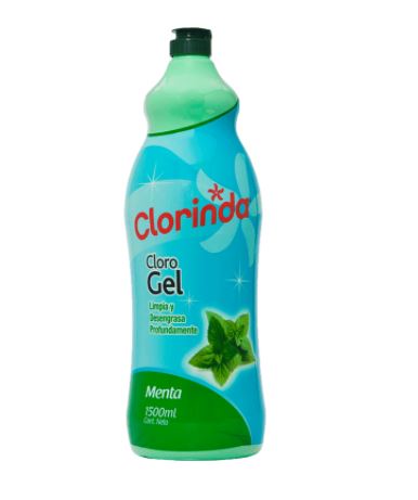  CLORO GEL 1.5 LT CLORINDA MENTA FRESCA 