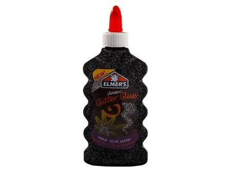  ADHESIVO COLA ESCOLAR 177ML ELMERS GLITTER NEG*** 