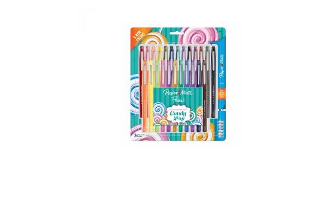  MARCADOR ESTUC X 24 UND FLAIR CANDY POP PAPER-MATE 